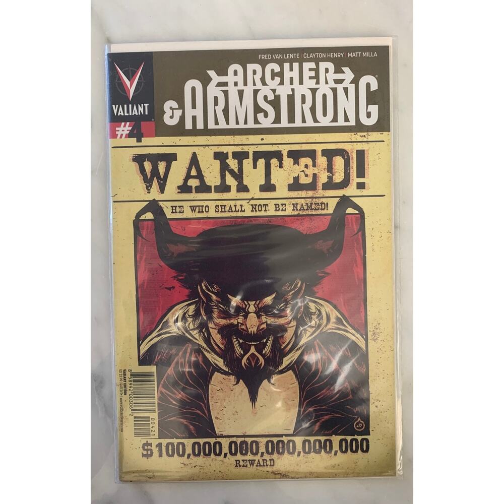 "Archer Armstrong: Wanted!" Comic Book #4